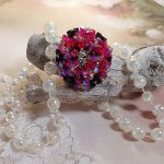 Elegance Ring mit Facetten und Kreiseln aus Swarovski-Kristall